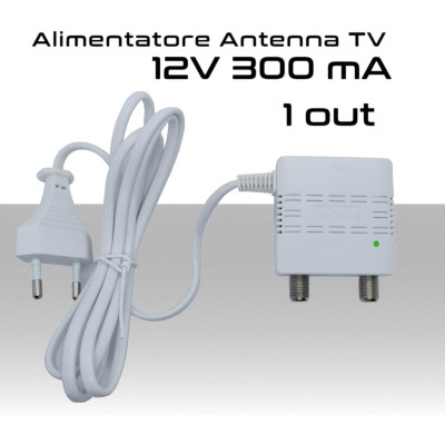 Alimentatore TV 1 uscite 12v/300mA